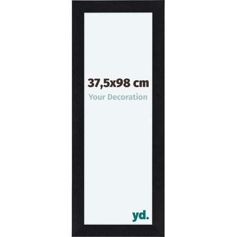 yd. - Cadre photo 37.5x98 - Noir Mat - MDF - Como (1/5)
