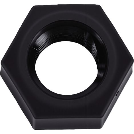 PA66 Nylon-Sechskantmutter, dicke Kunststoff-Befestigungsschraube für Heimwerker-Autoreparaturen, schwarz M8 (1/5)