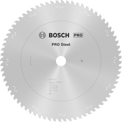 Bosch PRO Steel Circular Saw Blade Corded 305 x 2.2 x 25.4 mm T72 2608844869 (1/5)