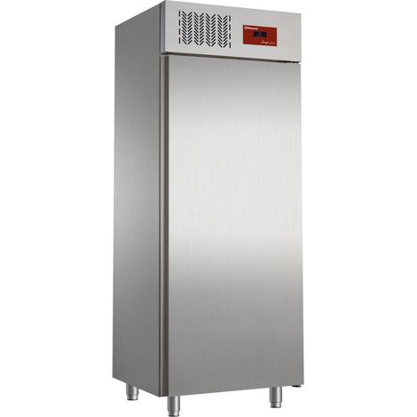 Armoire congélation 500L avec 20 glissières - Dégivrage manuel porte réversible - Acier inoxydable - Diamond (1/2)