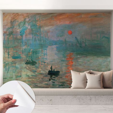 Papier peint adhésif autocollant pour salon chambre à coucher tendance et originale Paysage portuaire 208x146 cm (1/5)