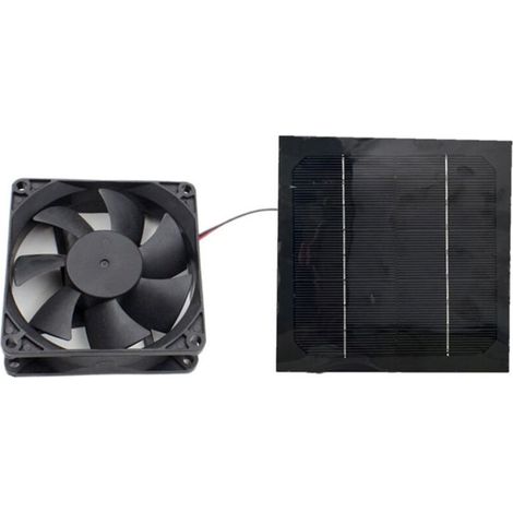 MiniLuftabzugsventilator mit 20 W SolarLuftabzug, angetrieben durch Solarpanel (1/4)