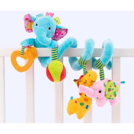 Toise Bébé - Plastique Rigide - Avec Poupée En Tissu - Pour Landau Et Lit D'Enfant - Blanc - 1 Pièce