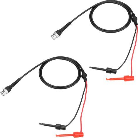 Stück BNC-Testkabel mit Doppelhaken für Oszilloskope, Koaxialkabel für elektronische Messungen (1/5)
