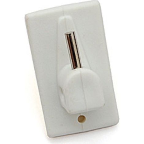 100 x SUPPORTO ADESIVO P/BRIS BRIS PLASTICA BIANCO