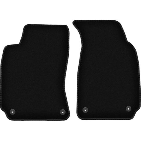 Alfombrillas delanteras básicas de terciopelo para: Volkswagen Passat B5 FL sedán, familiar, variante (2000-2005) (1/5)
