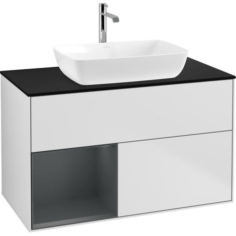 Villeroy & Boch F772HGMT Meuble sous-lavabo Finion F77 (1/2)