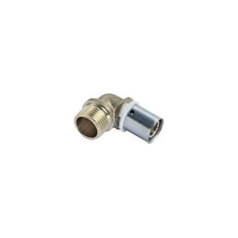 Comap 7092504 Gomito (x2) crimpato 90° - P7092G - Ø20x1.9mm - 1/2"