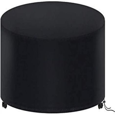 Housse de protection pour table de jardin ronde 185 x 110 cm, imperméable, en tissu Oxford 420D. (1/5)