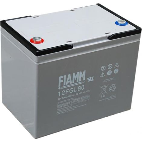 BATTERIA FIAMM 12FGL80 12V 80Ah