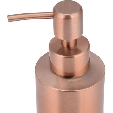 Distributeur De Savon - Acier Inoxydable 304 - Capacité 250 ml - Pour Salle De Bain Cuisine Toilettes - 1 Pièce (1/5)
