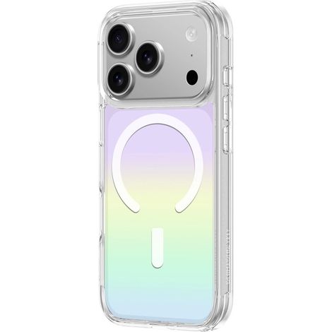 Funda minimalista MagSafe para iPhone 17 Pro Max - Arcoíris (1/5)