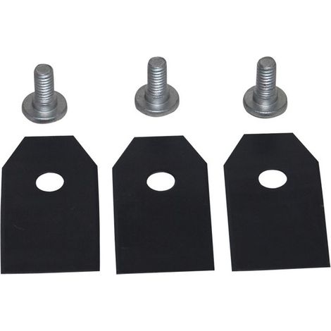 Husqvarna – Couteaux pour tondeuse robot – Lot de 3 – Double tranchant 36mm – Compatible modèles 210C, 220AC, 230ACX, 260ACX, 305, 308, 330X