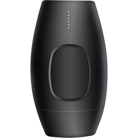 Dispositivo laser IPL per la rimozione dei peli con 600.000 impulsi, 2 modalità (nero) - AquaForge (1/5)