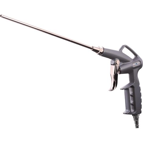 Pistola di soffiaggio ad aria compressa con attacco a innesto DN 7,2, 10 bar, tubo aria di 210 mm