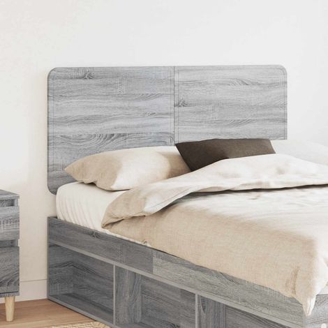 Kopfteil Graues Sonoma Holzwerkstoff