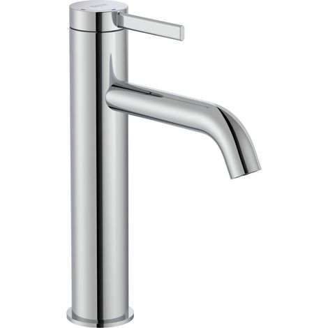 Ona Grifo monomando de lavabo XL con palanca, altura 21,2 cm, con válvula clic-clac, cromado (A5A3C9EC00)