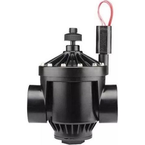 Electrovanne 1 1/2" (40 mm) en ligne/angle avec régulateur de débit, femelle x femelle