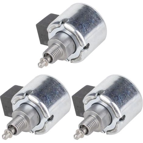 3X 694393 Fuel Shut Off Solenoid compatible avec Briggs et Stratton Fuel Cut Off Solenoid tondeuse à gazon Kawasaki (1/5)