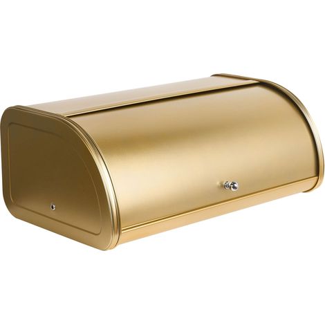 Brotkasten DELECTATION Edelstahl Gold
