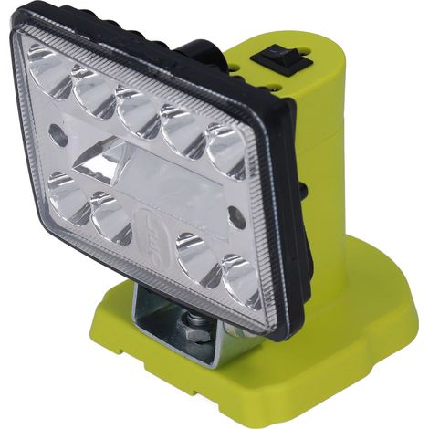 Projecteur de travail LED 11W en matériau ABS, batterie au lithium, projecteur de sécurité nocturne, adapté à une utilisation intérieure et extérieure. (1/5)