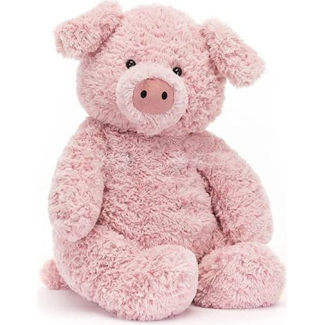 Figurine de collection en peluche Cochon Barnabus 26 cm objet décoratif cadeau de collection (1/2)