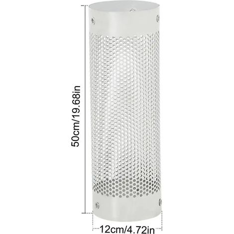 Conduit de cheminée pour réchaud de camping en acier inoxydable 304 avec rallonge en maille pour l'évacuation des fumées - Accessoires de camping pour réchauds de cuisine portables (1/5)