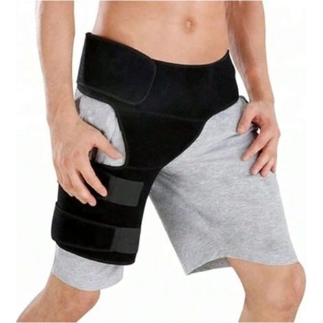 Bandage de soutien inguinal ajustable, compression des cuisses pour le sport et le fitness (1/5)