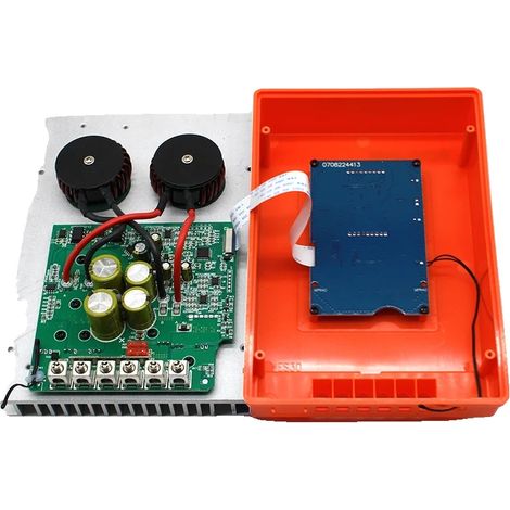 Controlador de carga solar, tecnología MPPT, pantalla LCD, controlador MPPT de 40 A (1/2)
