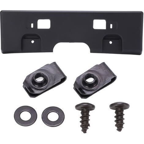 Support de plaque d'immatriculation, cadre de plaque d'immatriculation solide 847227091233 Accessoires de voiture de remplacement ABS faciles à installer pour Nissan Sentra 2007-2012 (1/5)