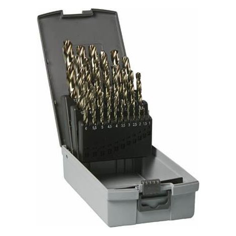 Coffret forets à métaux HSS-Co DIN 338 25 pcs. HIKOKI 780699