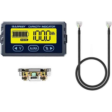 Batterietester 8V-120V 100A Coulomb-Meter Kapazitätsanzeige--