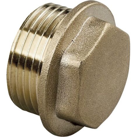 TAPPO ESAGONALE OTTONE FILETTATO M - 1''1/4''