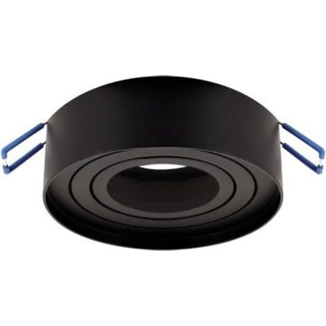 Spot Encastrable Orientable NOIR pour Ampoule GU10 - SILAMP (1/2)