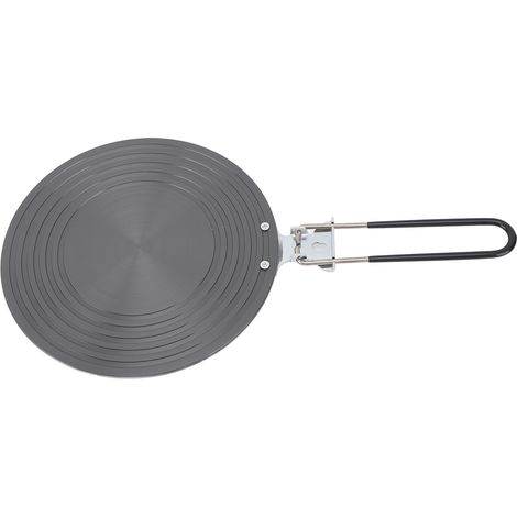 Plaque de diffusion de chaleur en alliage d'aluminium, plaque de conduction thermique pour cuisinière à gaz, pliable, épaisseur 6 mm, 28 cm (1/5)