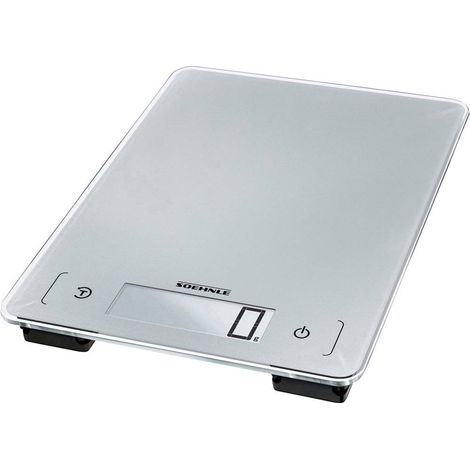 Küchenwaage Page Aqua Proof digital 10kg Tragkraft silber (1/10)