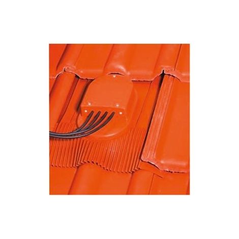 Passage de câbles PV Venduct Klöber® 8 câbles rouge