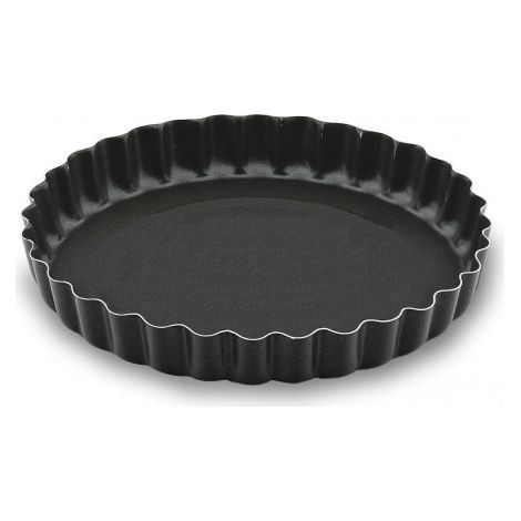 Lacor Moldes para tarta negro 24 cm aluminio antiadherente