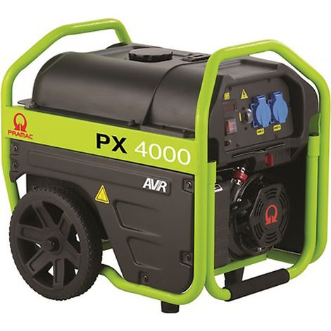 Pramac – Groupe électrogène 2.3 kW essence 230 V – Démarrage manuel – Autonomie 14.34 heures – Réservoir 18.5 litres (1/3)