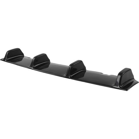 Diffuseur de pare-chocs arrière style Maxton, noir brillant, compatible avec MK7.5 R 2017-2020 (1/5)