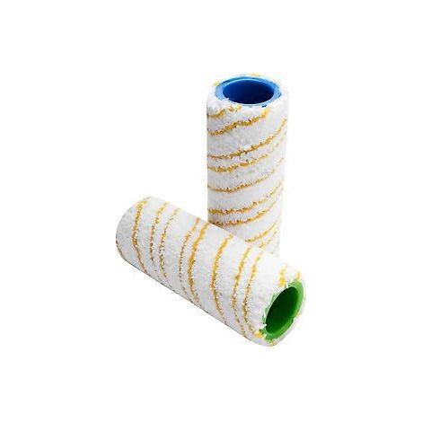 2er-Set Rollen für elektrische Bodenreiniger FC5, FC7, FC3 und FC3D, Ersatzrollen 2.055-006.0, Gelb