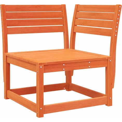 Maison Exclusive - Garten-Ecksofa Wachsbraun 73x73x78 cm Massivho (1/5)