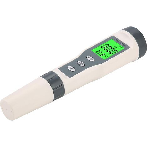3 en 1 testeur d'eau TDS mètre, numérique TDS & PH et température mètre pour Eau Potable, Piscine, Aquarium, Aquarium