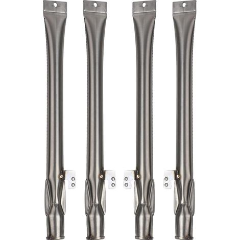 Lot de 4 tubes de brûleur de rechange pour Nexgrill 720 0783E 720 0830A 720 0830D 720 0830H 720 0864M 720 0888N noyau en métal
