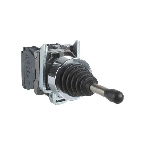 Schneider XD4PA22 Harmony Ø22 pushbutton switch - 2 positions with return to 0 position - 1 F