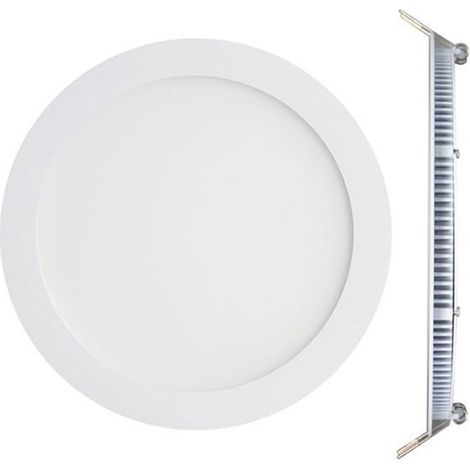 Spot Encastrable LED 24W Rond Extra-Plat Blanc Chaud 3000K