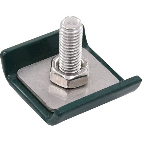 vidaXL Grid Mat Connector 25 Sets Green