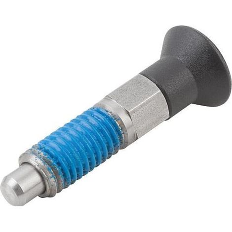 KIPP Arretierbolzen ECO M08 Ø5 Form AP O.Rastnut (1/3)