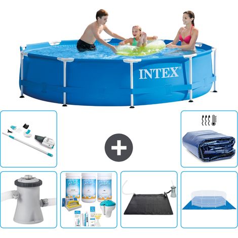 Intex Piscine Tubulaire Ronde - 305x76 cm - 7-pièces S20459 (1/5)