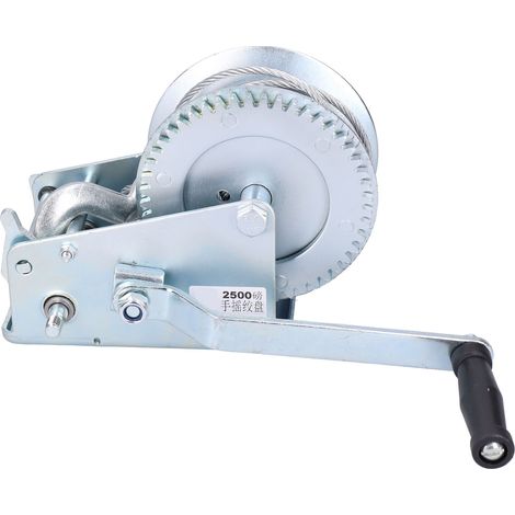 Treuil Manuel Auto-Bloquant CW CCW Acier Allié Lève-Charge Remorque 2500lbs Levage (1/5)